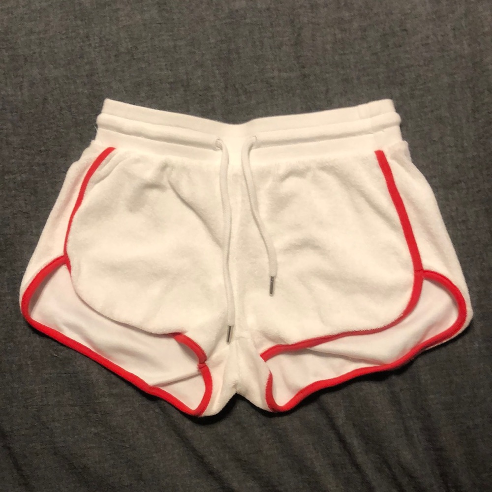TNA terry cloth shorts (size xs)